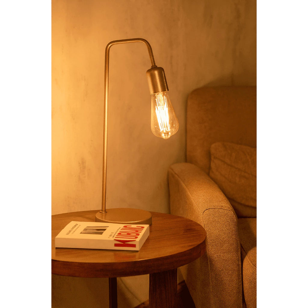 Luminária de Mesa Industrial.