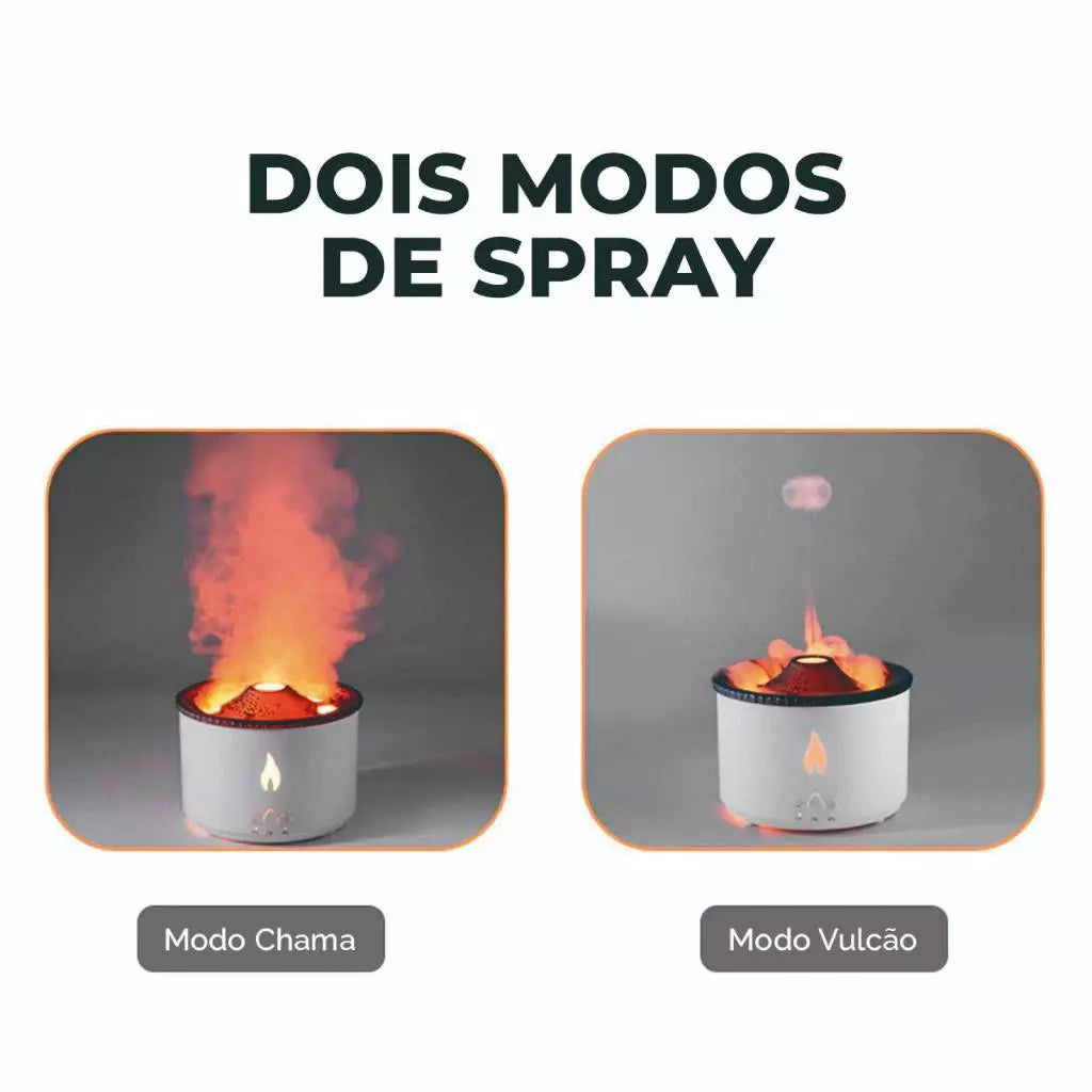 Umidificador e Difusor De Aroma Ambiente