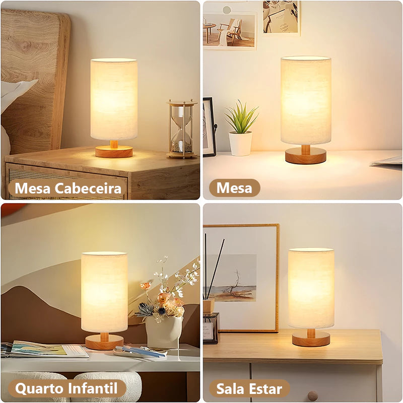 Lâmpada de Mesa  Nórdica.