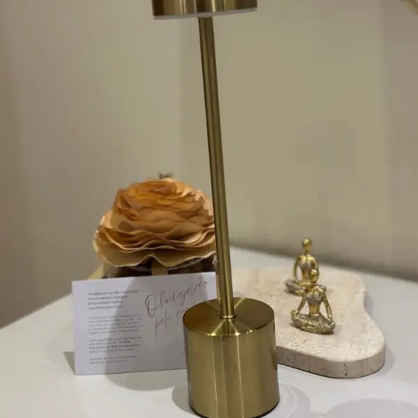 Luminária de Led Mendoza com Acendimento ao toque.