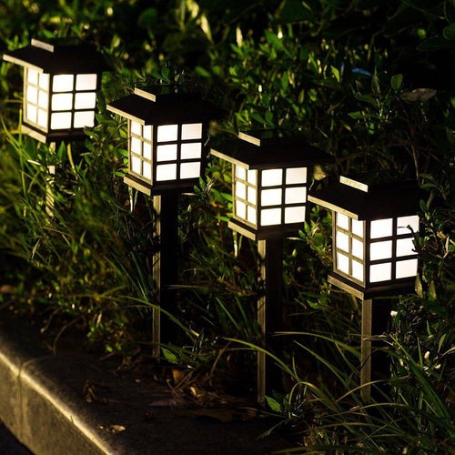 Lâmpada Oriental Solar Led Impermeável para Jardim