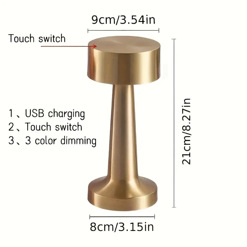 LUMINÁRIA DE MESA CADENZA.