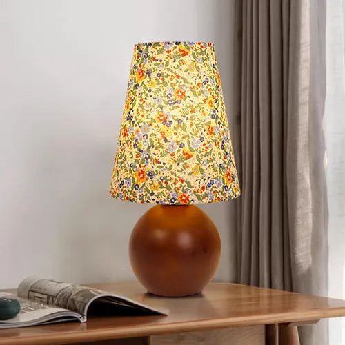 Abajur Luminária de Mesa  Floral