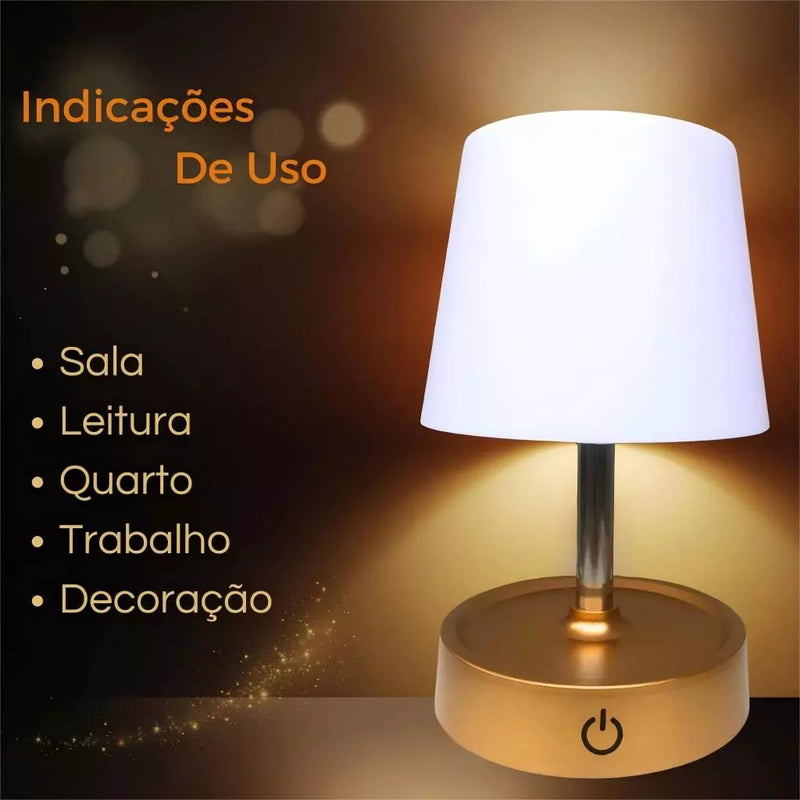 Abajur Retrátil Índigo.