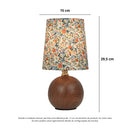 Abajur Luminária de Mesa  Floral