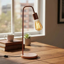 Luminária de Mesa Industrial.