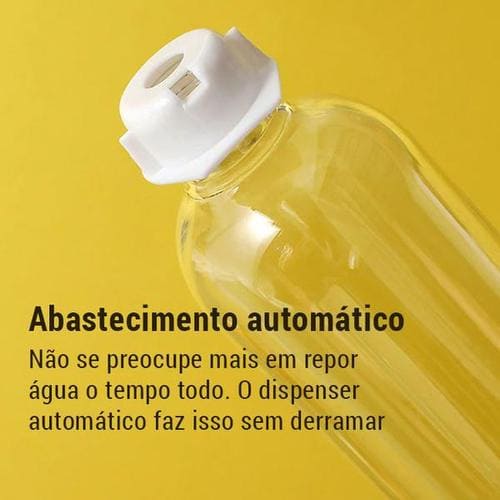 Tigela Ortopédica Anti Vômito para Pets - Bebedouro Automático