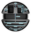 Suporte para Facas Black Housee