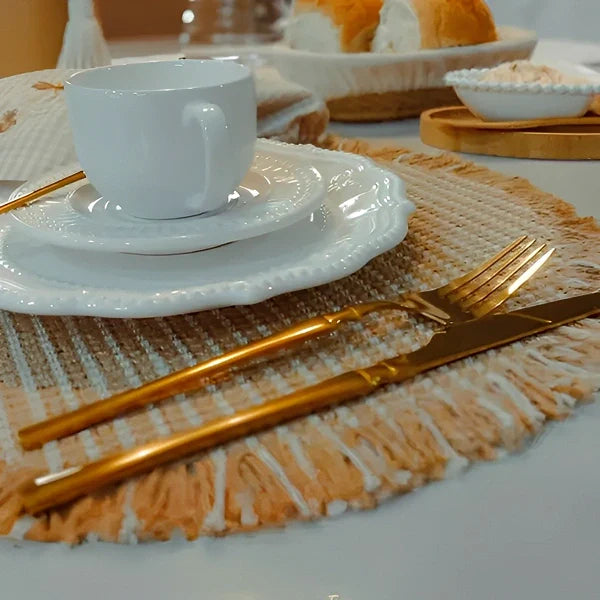 Jogo de Talheres Europeu de 30 Peças Roma .