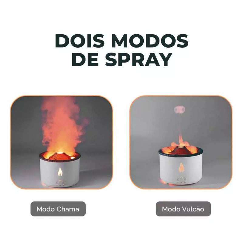 Umidificador e Difusor De Aroma Ambiente